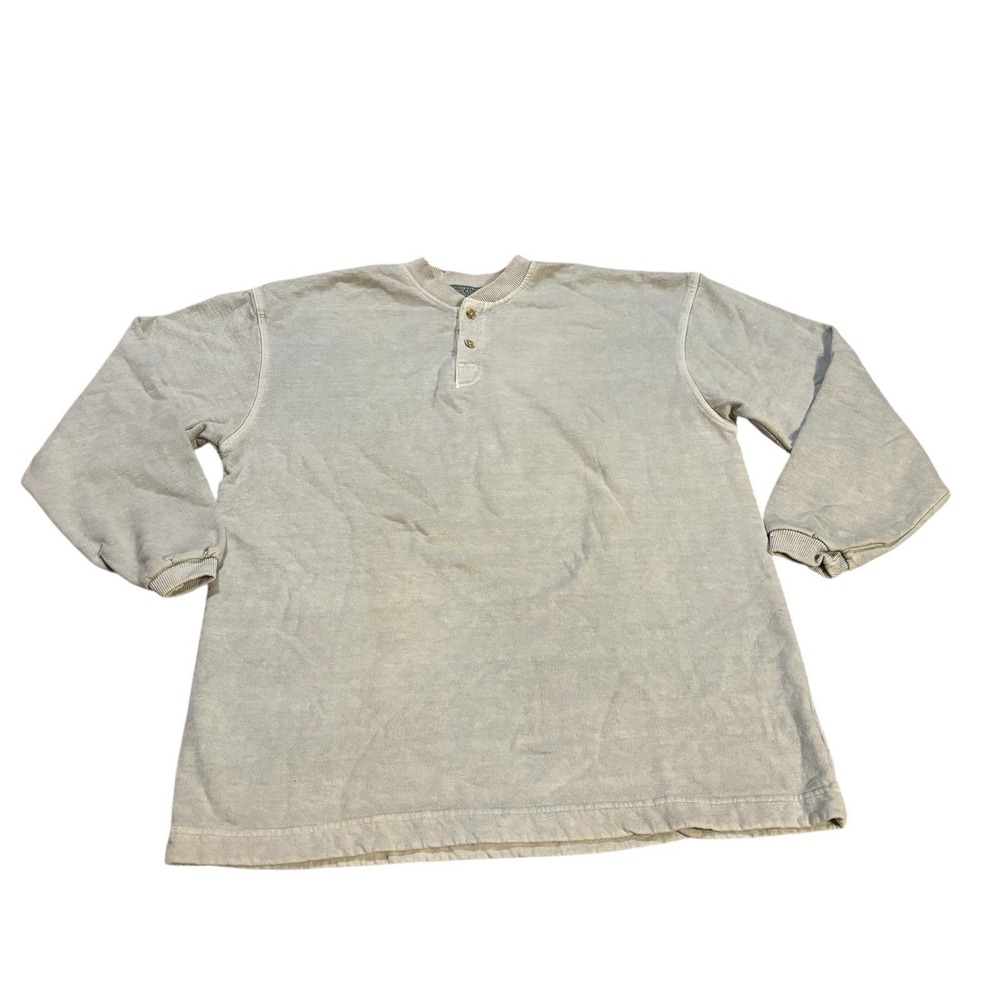 Mcintosh & Seymour Sweatshirt Men's Large Tan Rugby Soccer 90s Streetwear‎